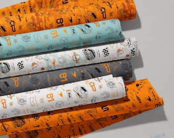 McLaren Formula 1 Team | Organic Quilting Cotton Fabric