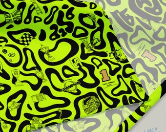 Lando Norris Blob-Inspired Bandana  |  F1 Accessory