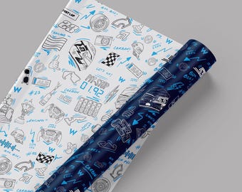 Williams Racing Formula 1 Team | Papel de regalo (3 hojas)