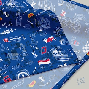 RedBull-Inspired Bandana  |  F1 Accessory