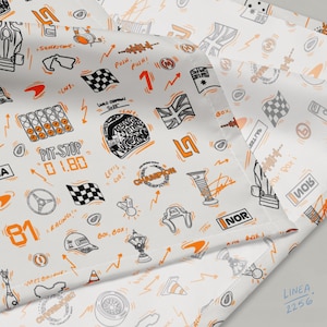 McLaren-inspiriertes Bandana | F1-Accessoires