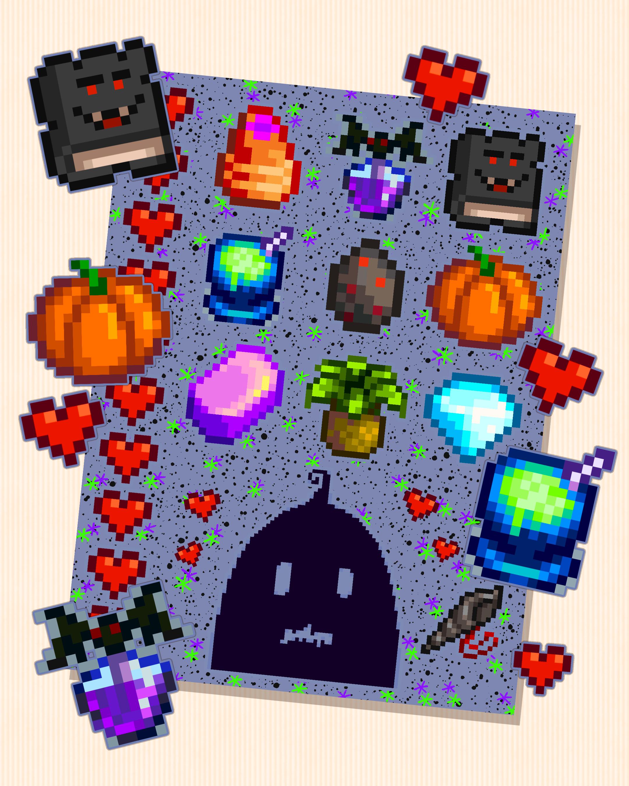 Stardew Valley Krobus and Friends ピン Stardew Valley - Krobus and Friends Enamel Pin - Fangamer