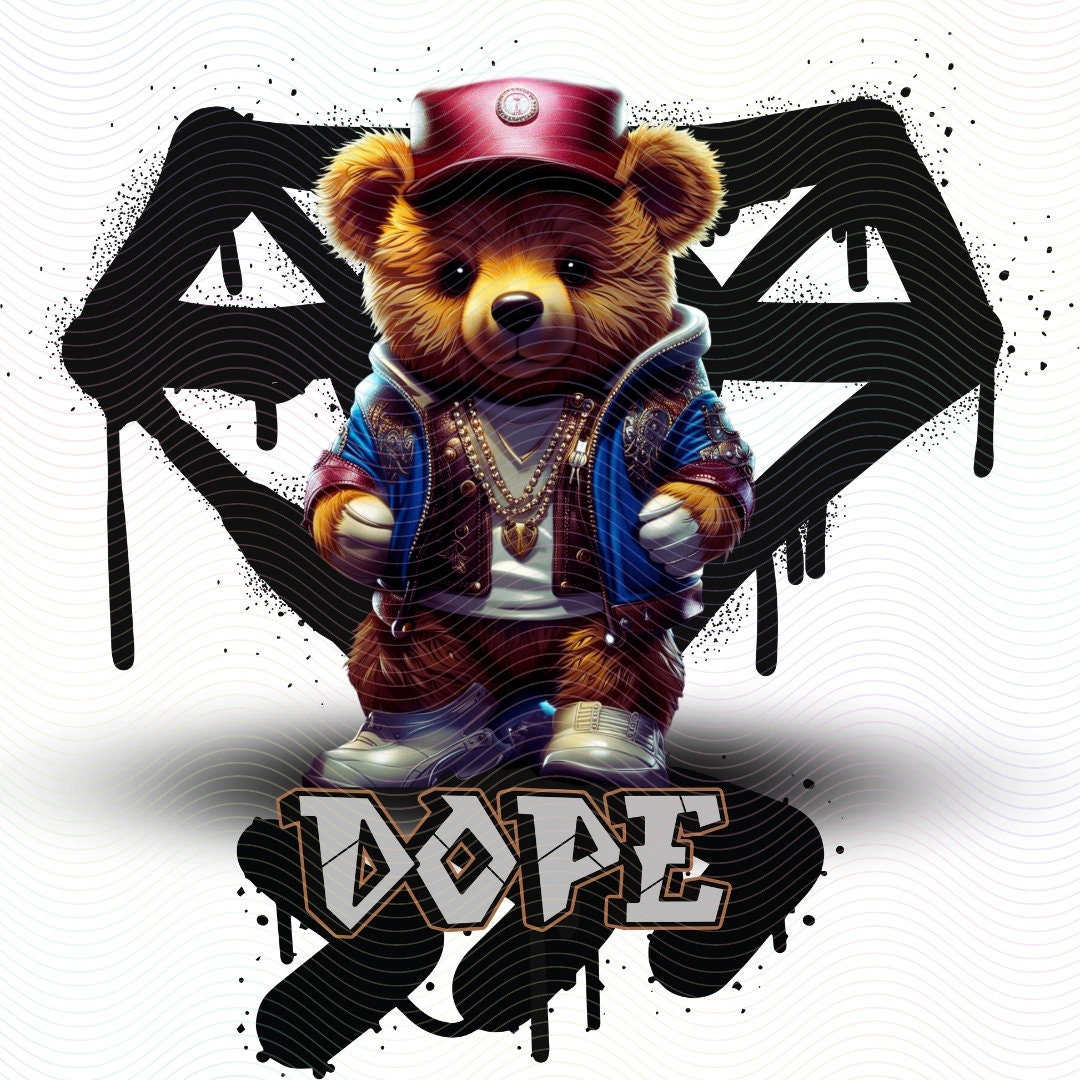 Teddybär Grafik Tank Top - Cooles Sommer Shirt Für Herren, Damen & Kinder