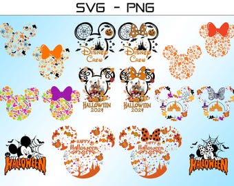 Happy Halloween Bundle SVG PNG, Halloween Crew Svg, Halloween Crew Png, Halloween 2024 Boo Crew Svg, Pumpkin HalloweenSvg, Halloween Clipart