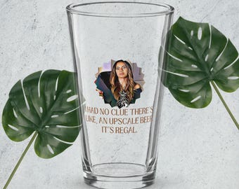 It's Regal Real Housewives of Salt Lake City Mary Cosby Pint Glass