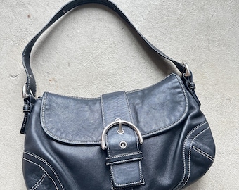 Vintage Y2K Coach Red Mini Leather Square Soho Shoulder Bag - Etsy