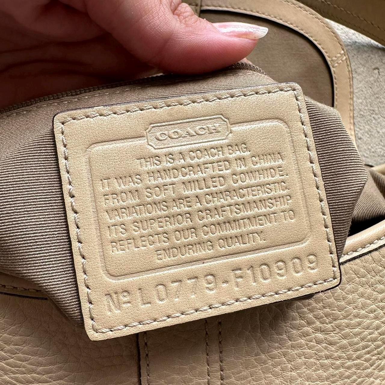 Vintage Y2K Coach Cream Mini Leather Soho Shoulder Bag - Etsy