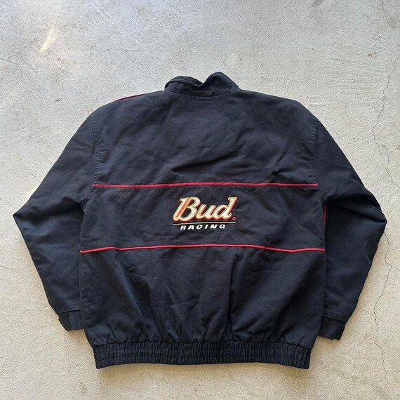 Vintage Budweiser NASCAR Racing Jacket - Etsy