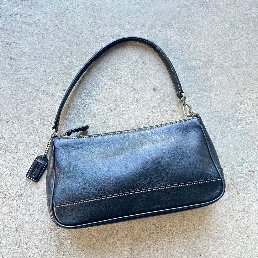 Y2k Black Leather Bag - Etsy Y2k Black Leather Bag - Etsy