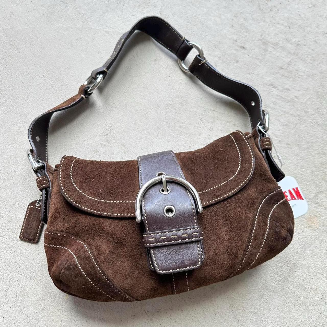 Coach Soho Suede Bag - Etsy Coach Soho Suede Bag - Etsy