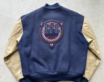 Vintage Varsity Navy Jacke