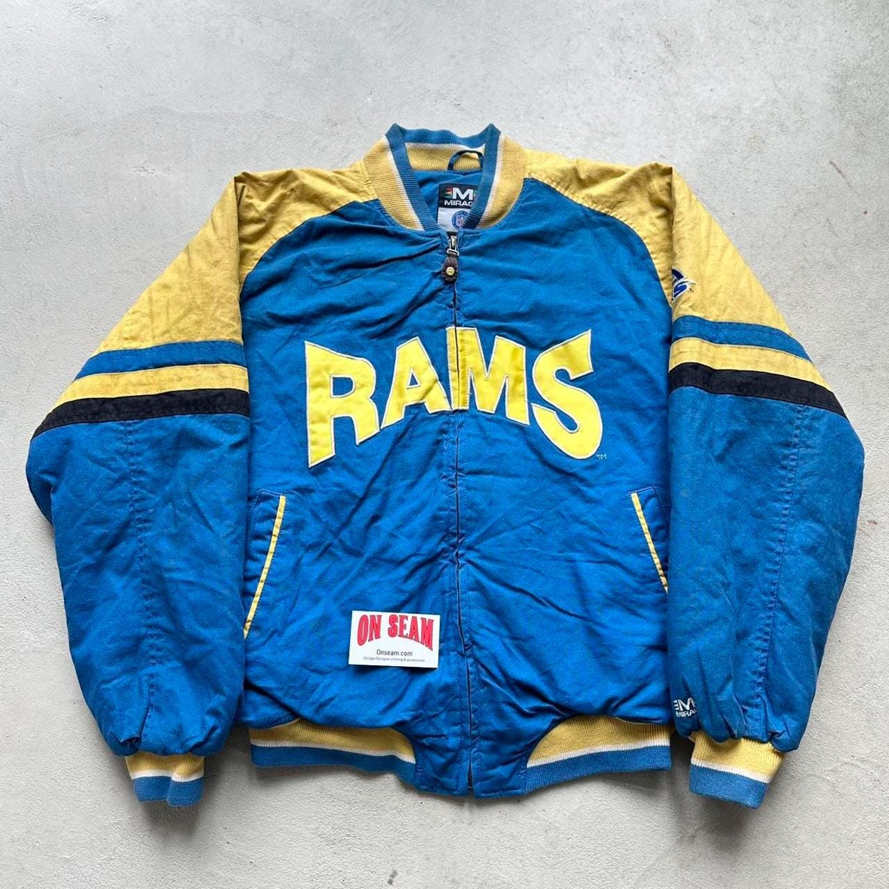 St Louis Rams Jacket - Etsy St Louis Rams Jacket - Etsy
