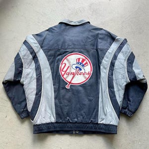 Vintage New York Yankees Starter Leather Jacket
