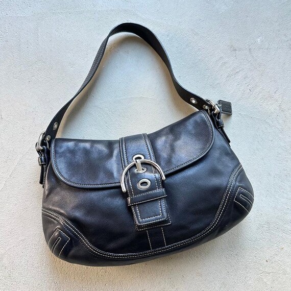 COACH bag leather onesholder soho y2k