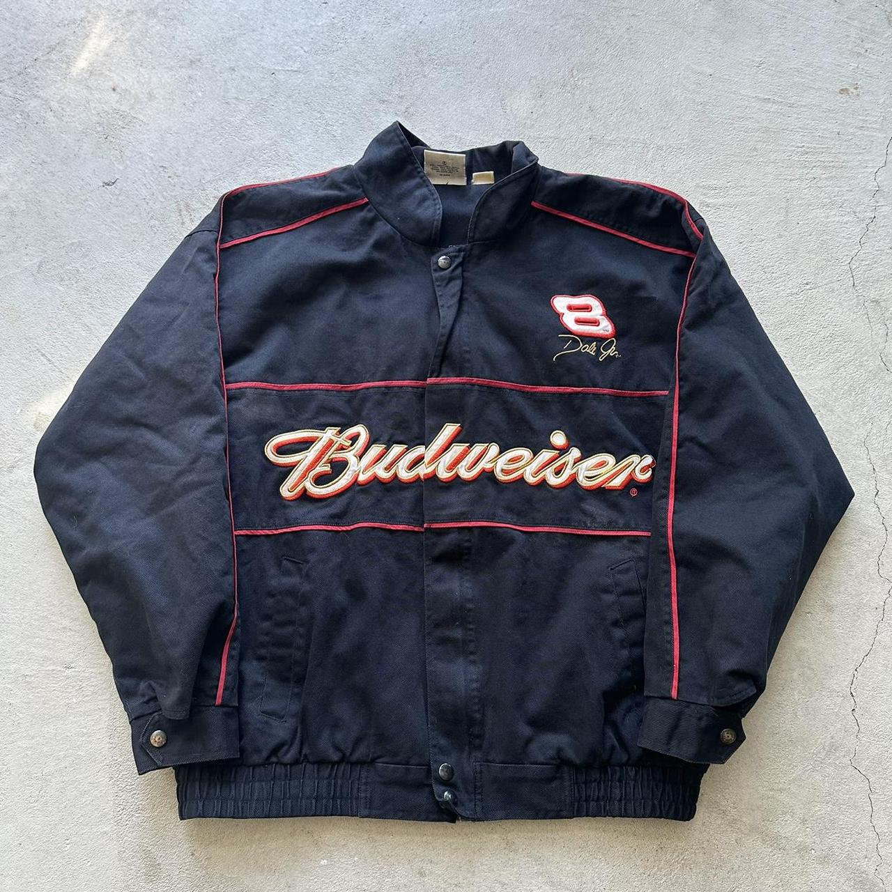 Vintage Budweiser NASCAR Racing Jacket - Etsy