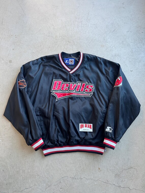 New Jersey Devils Starter Windbreaker with soft l… - image 1