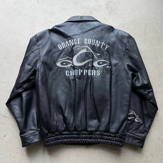 Vintage Orange County Choppers Leather Jacket - image 1