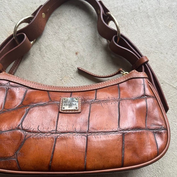 Vintage Y2K Dooney & Bourke Leather Cargo Shoulde… - image 5