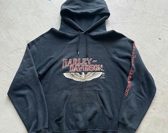 Vintage 80’s Harley Davidson 3D Emblem Sweatshirt