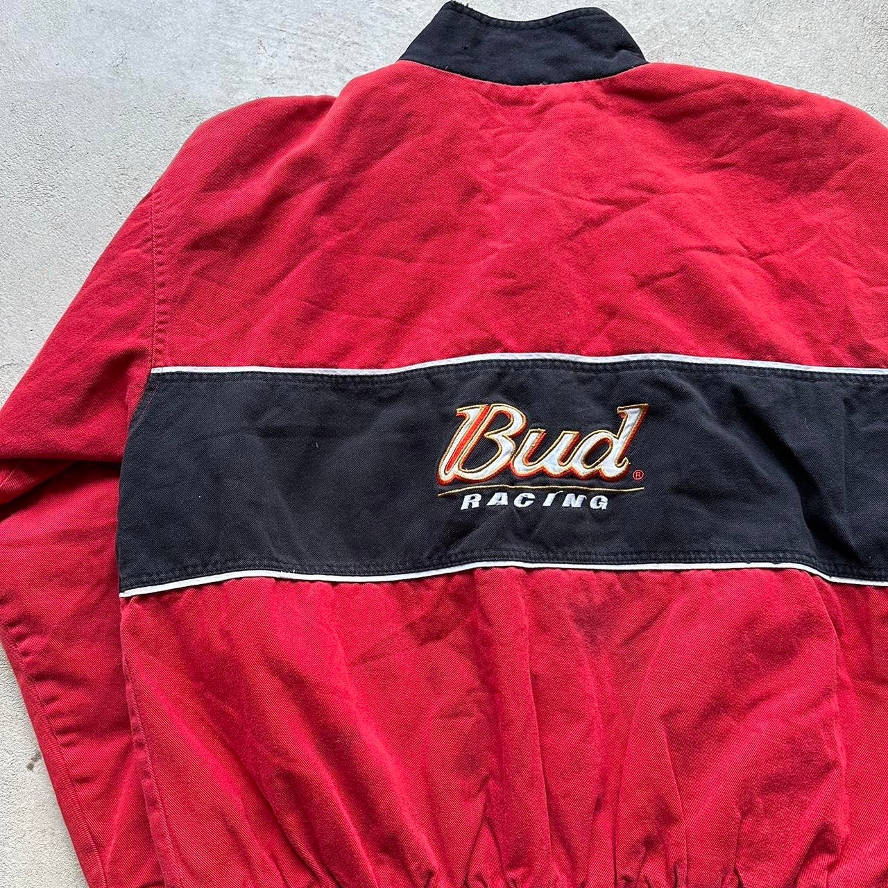 Bud Racing ジャケット 赤/黒/白 Black Budweiser Vintage Racing Jacket – Tuned Co