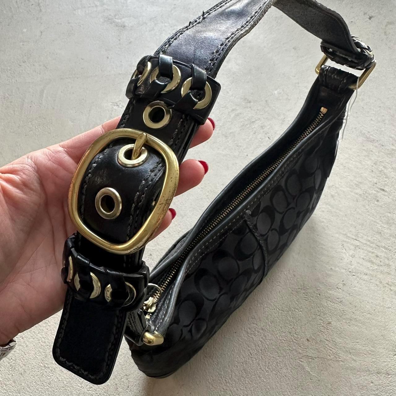 バッグ old coach 00s y2k archive shoulder bag Coach Y2K Hobo Crescent Shoulder Bag – Calico
