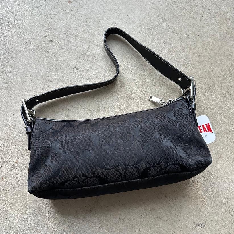 Rain Or Shyne | SOLD Y2K Coach Blue Jacquard Mini Soho