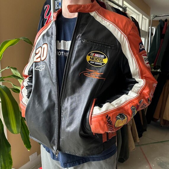 Blouson Cuir Véritable Noir Vintage 80's Verri Uomo Leather Jacket M