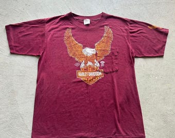 Vintage 80's Harley Davidson Tee