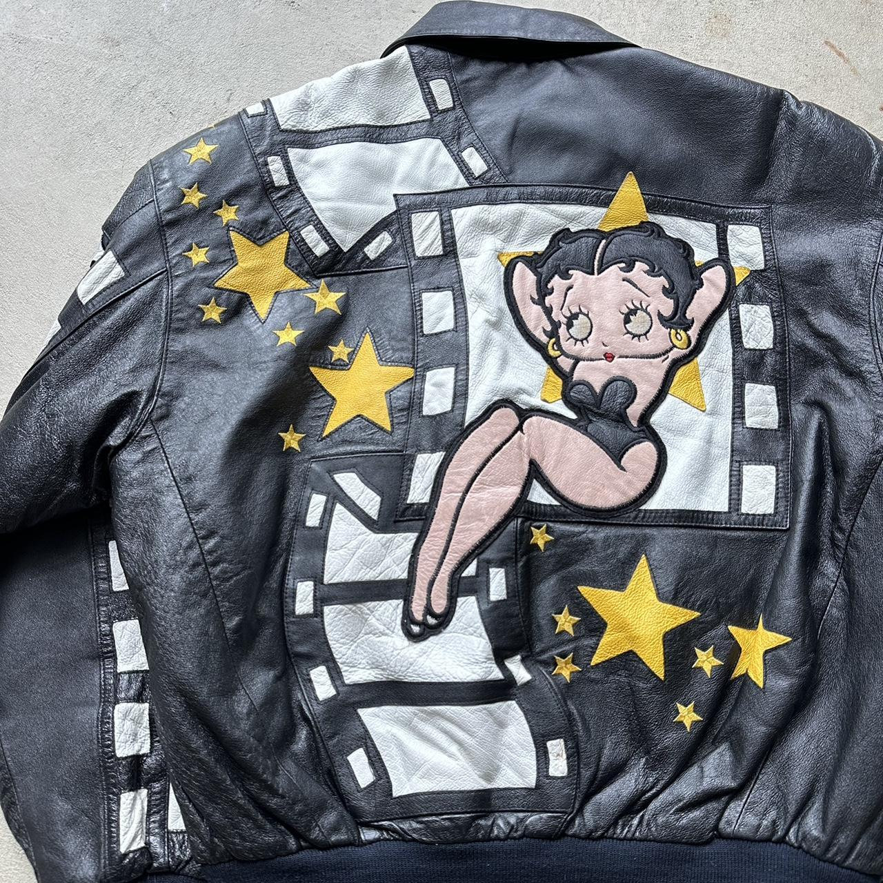 Betty boop leather jacket discount