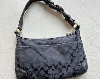 Vintage Y2K Coach Black Shoulder Bag