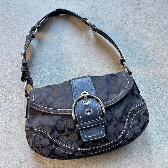 coach vintage black y2k Gem