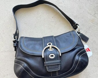 Vintage Y2K 2005 Coach #3653 Soho Buckle Shoulder Bag in