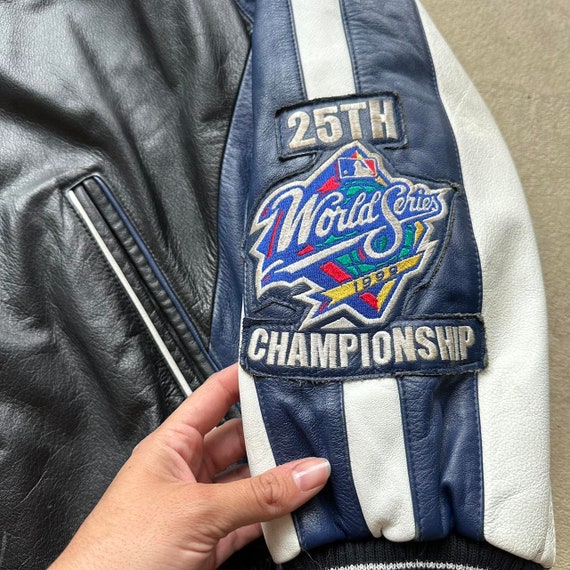 Vintage '99 New York Yankees 25th Championship Leather Vintage '99 New York Yankees 25th Championship Leather