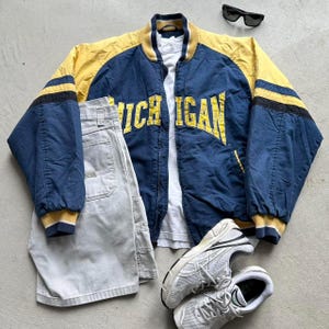 Vintage NFL Michigan Wolverines Mirage Jacket