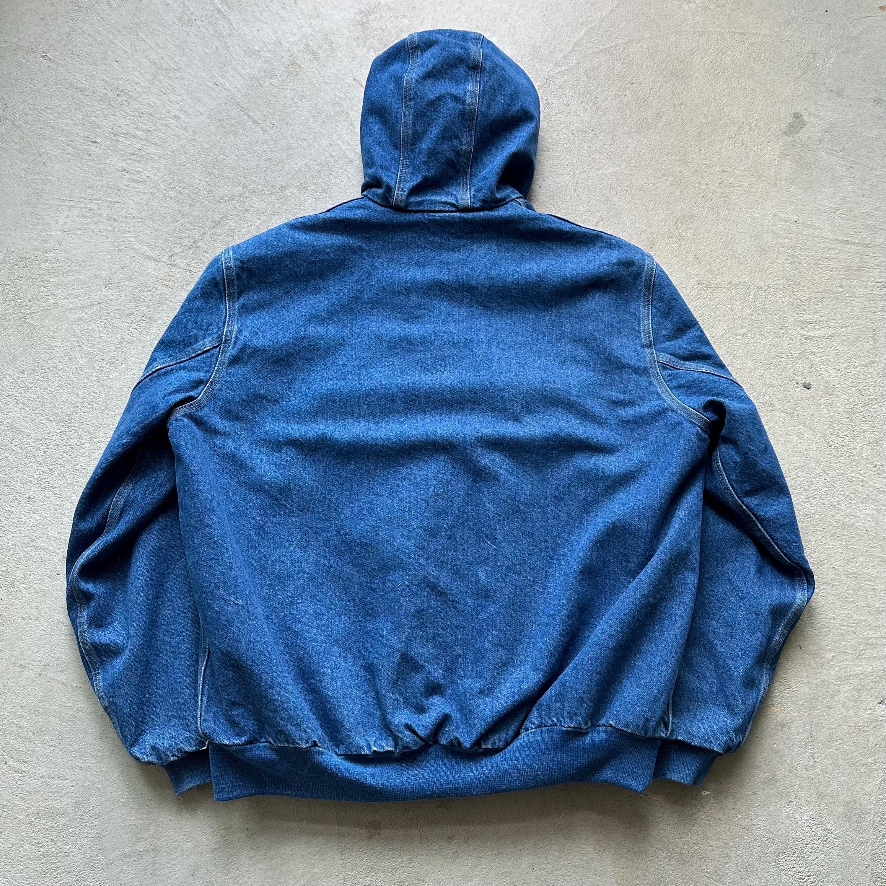 ジャケットその他 HUECLOSET Vintage denim washed hooded sweatshirt SE176 HUECLOSET Vintage denim washed hooded sweatshirt SE176 (HUE