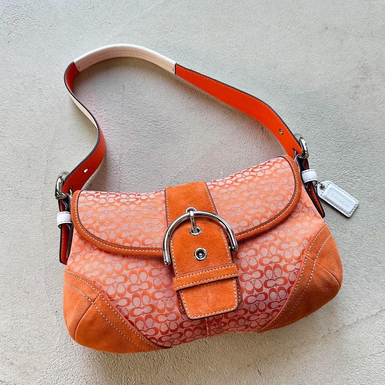 Vintage Y2K Coach Orange Mini Soho Shoulder Bag - Etsy Vintage Y2K Coach Orange Mini Soho Shoulder Bag - Etsy