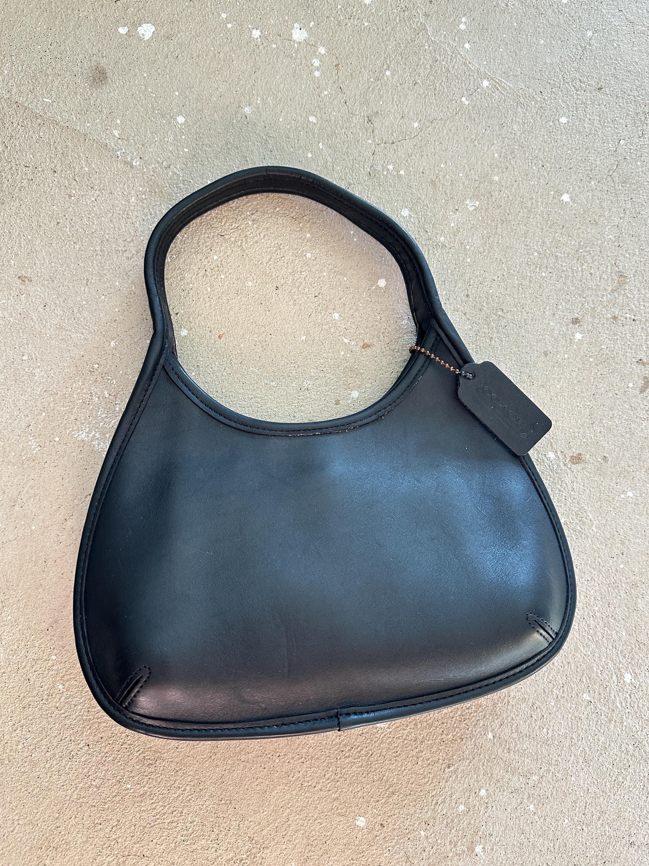 Vintage Coach Mini Ergo Black Shoulder Bag 9027 - Etsy