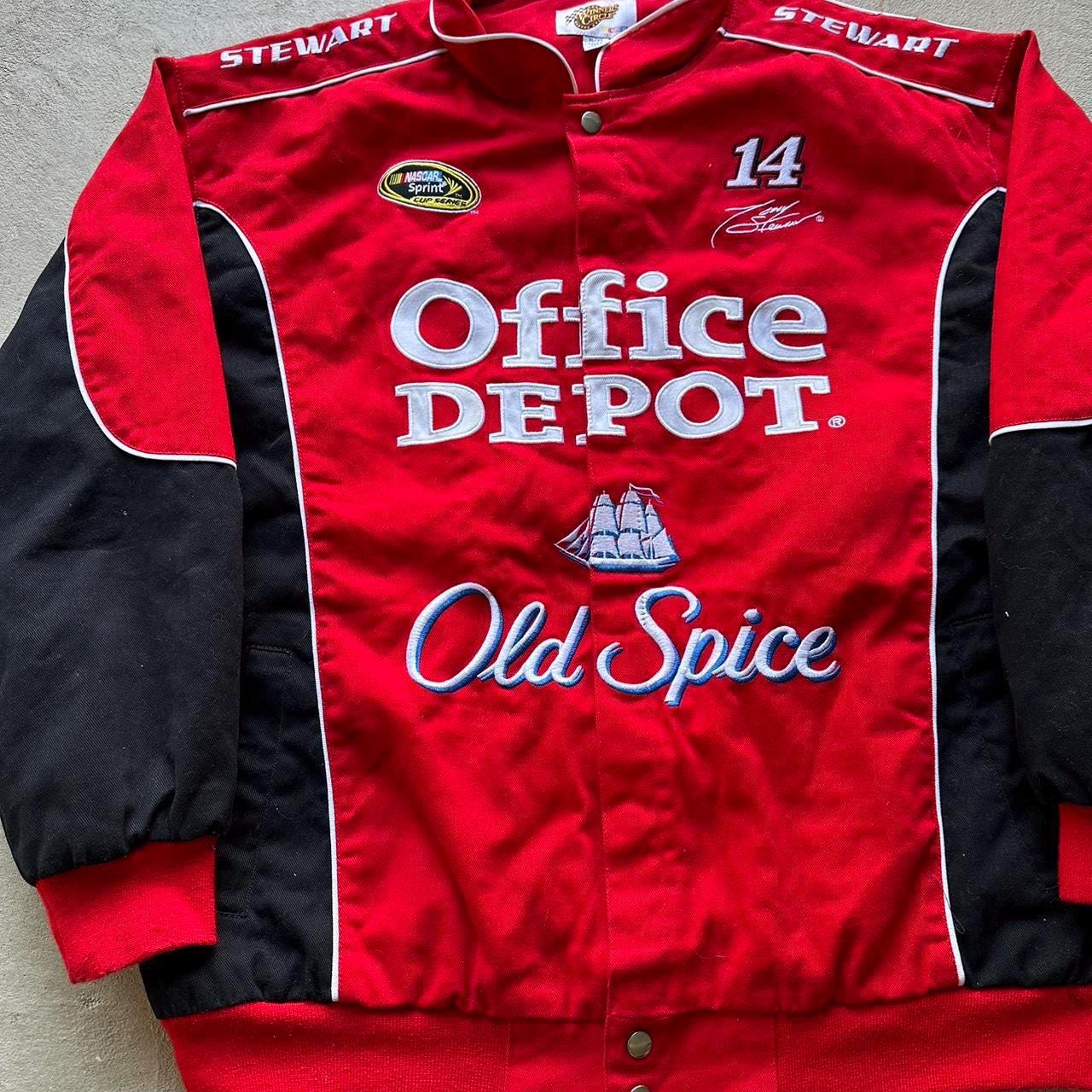 Vintage NASCAR Office Depot Racing Jacket - Etsy