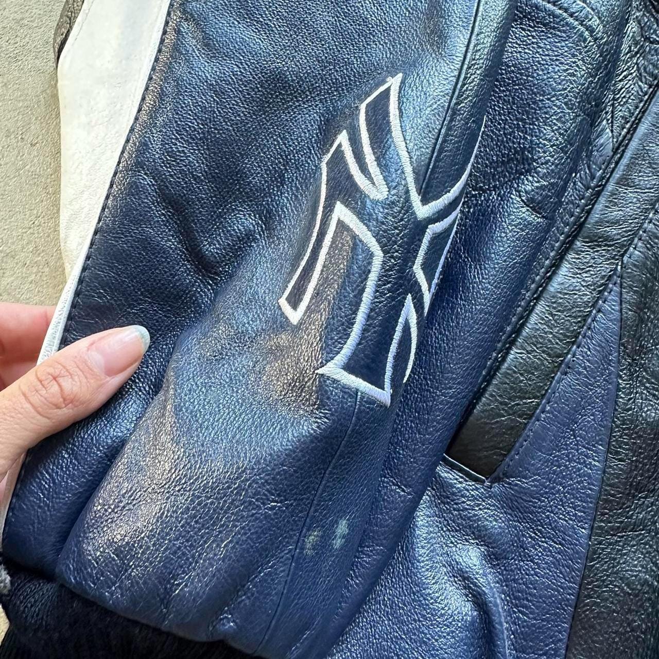 Vintage New York Yankees Leather Jacket - Etsy Vintage New York Yankees Leather Jacket - Etsy