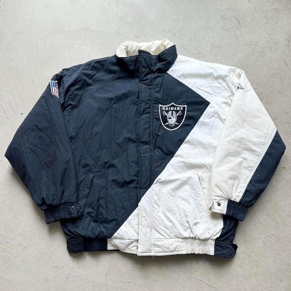 Vintage NFL Raider Windbreaker Jacket - Etsy