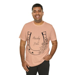 Howdy Y&#39;all T-shirt, Cute Country Shirt, Unisex Tee, Perfect Gift, Country Saying, Plus Size Available