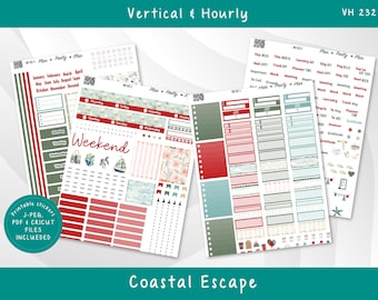 Vertical and Hourly for Erin Condren (PDF) Coastal Escape