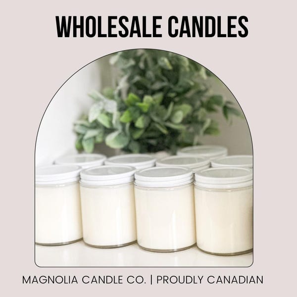 Candle Manufacturers USA Wholesale Private Label Custom Scented