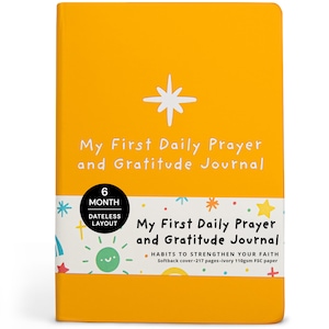 Children's Daily Prayer & Gratitude Journal (6-13 years). Christian Bible Study Book for Kids. Christian Kids Gift, Religious Books For Kids