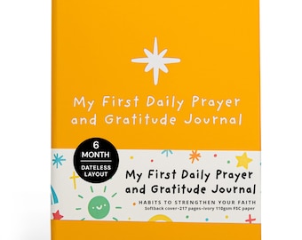 Children's Daily Prayer & Gratitude Journal (6-13 years). Christian Bible Study Book for Kids. Christian Kids Gift, Religious Books For Kids