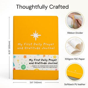 Children's Daily Prayer & Gratitude Journal (6-13 years). Christian Bible Study Book for Kids. Christian Kids Gift, Religious Books For Kids image 5