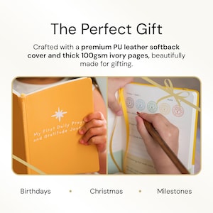 Children's Daily Prayer & Gratitude Journal (6-13 years). Christian Bible Study Book for Kids. Christian Kids Gift, Religious Books For Kids image 4