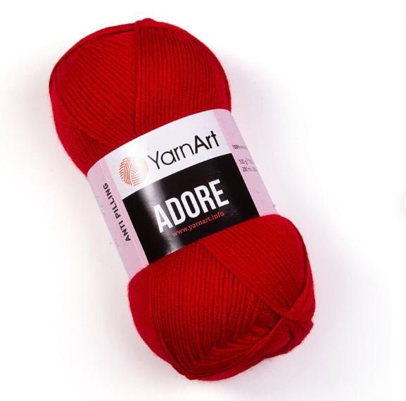 YARNART JEANS SOFT COLORS - MULTICOLOR KNITTING YARN