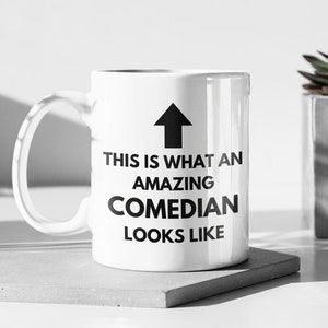 Amazing comedian coffee mug, comedian gifts, stand up comedian gift mug, gift for comedian