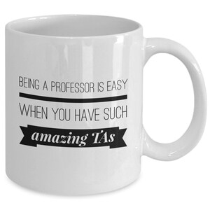 Professor mug, gift for professor, amazing tas